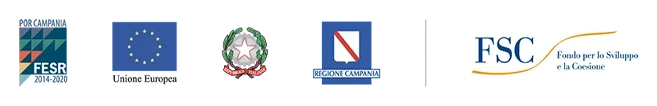 POR Campania FESR 2014-2020, Unione Europea, Repubblica Italiana, Regione Campania, FSC – Fondo per lo Sviluppo e la Coesione